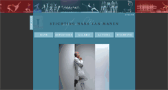 Desktop Screenshot of hansvanmanen.com